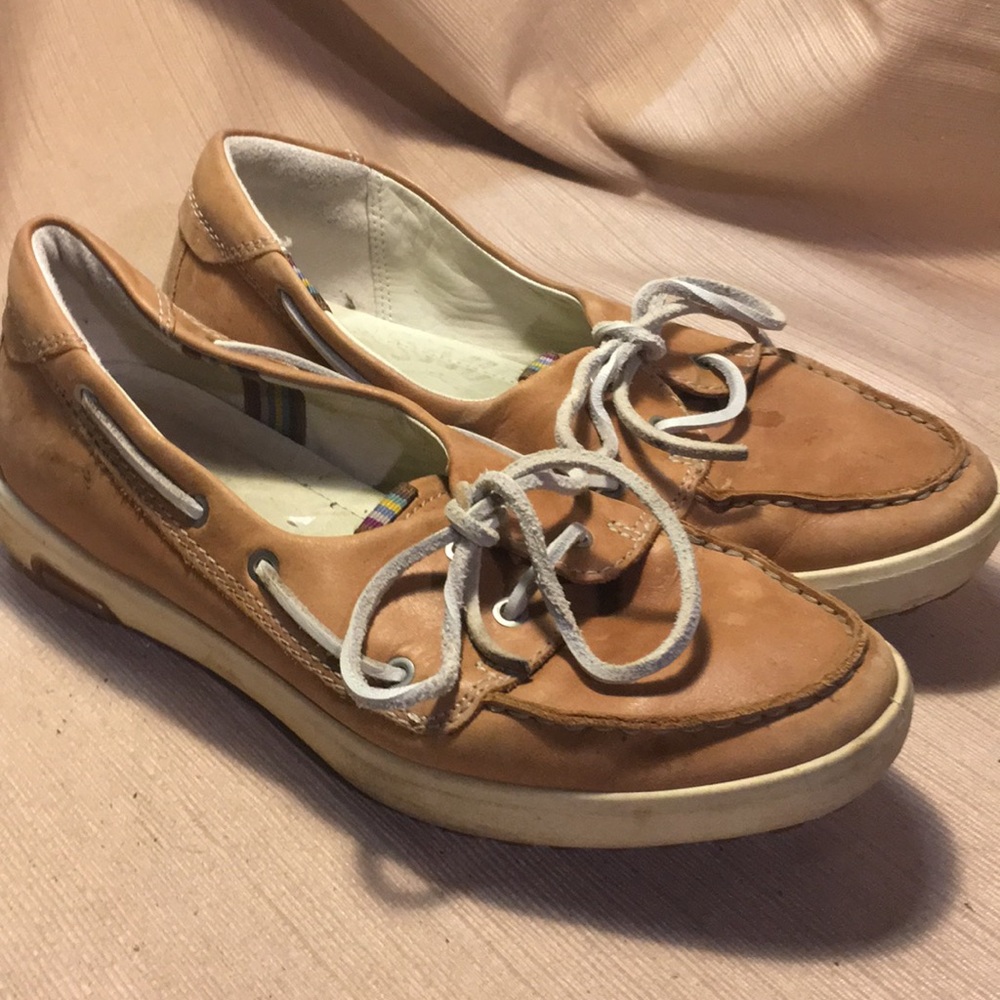 Ecco leather loafers